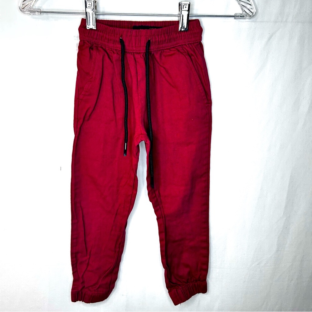 Nomad Red Kids Jogger Pants Little Boy Medium Size 5